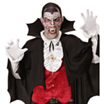 Blodig vampyr halvmask