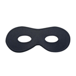 Svart ögonmask