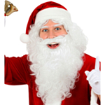 Jättestort jultomteskägg