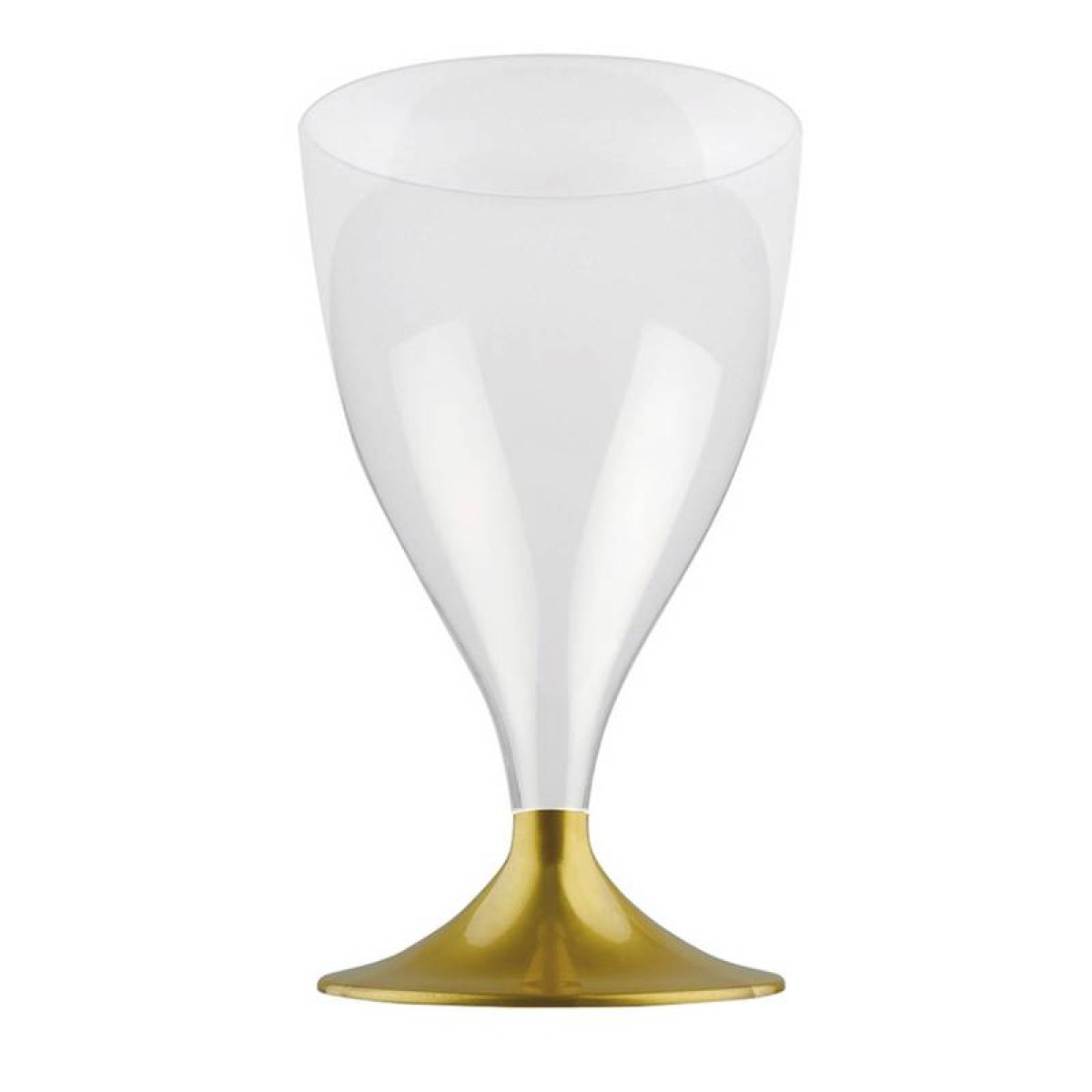 Champagne Glas Guld Glitter 4-pack