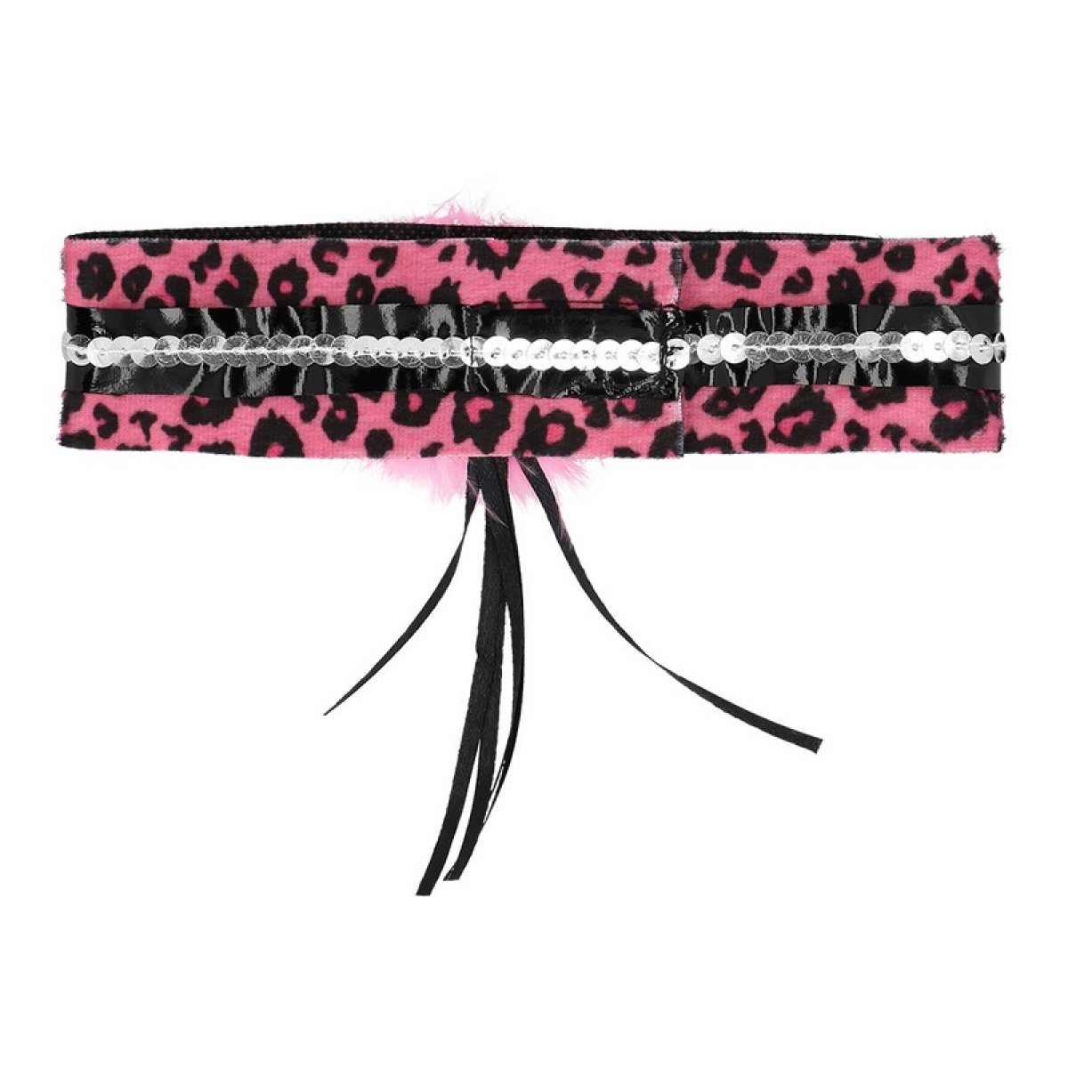 Dam Väst Leopardmönster Syntetisk Päls Elegant Chic