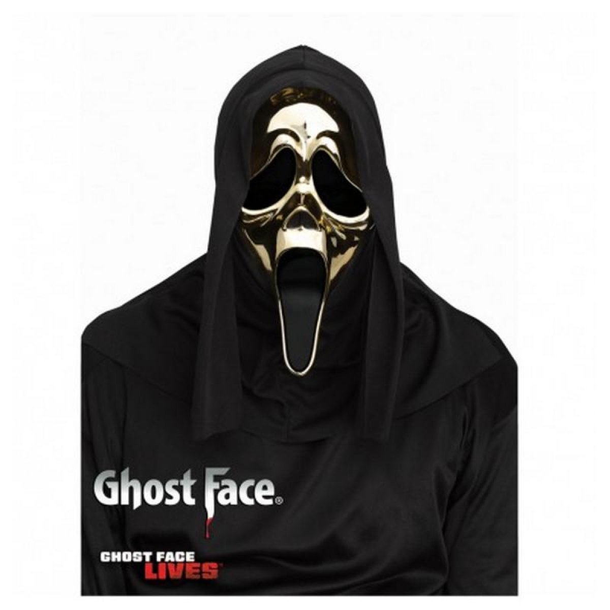 Köp Ghostface® Mask Guld Här - Snabb Leverans - Temashop.se