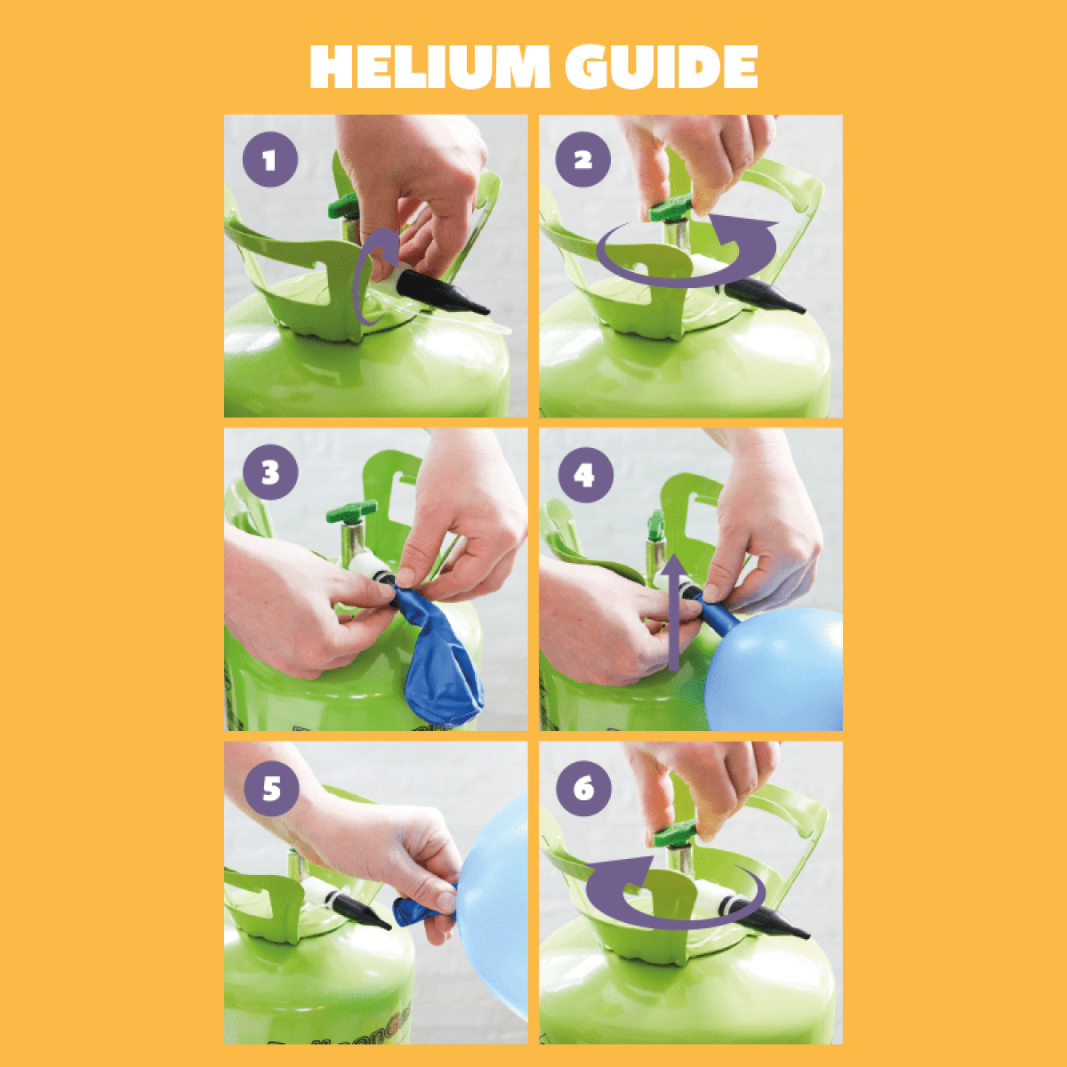 Heliumballong Giraff Inkl helium