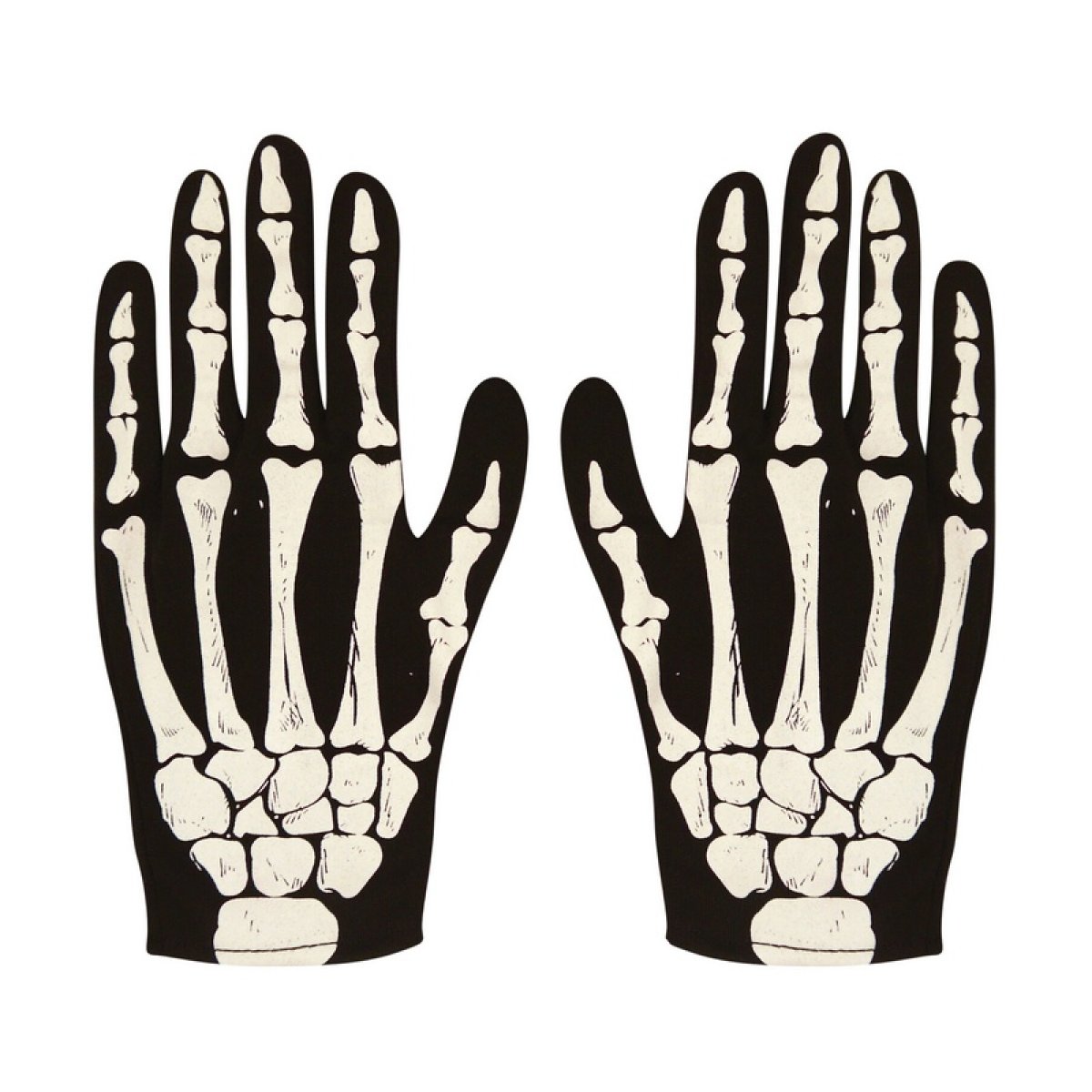 Skelett Handskar Onesize 25cm
