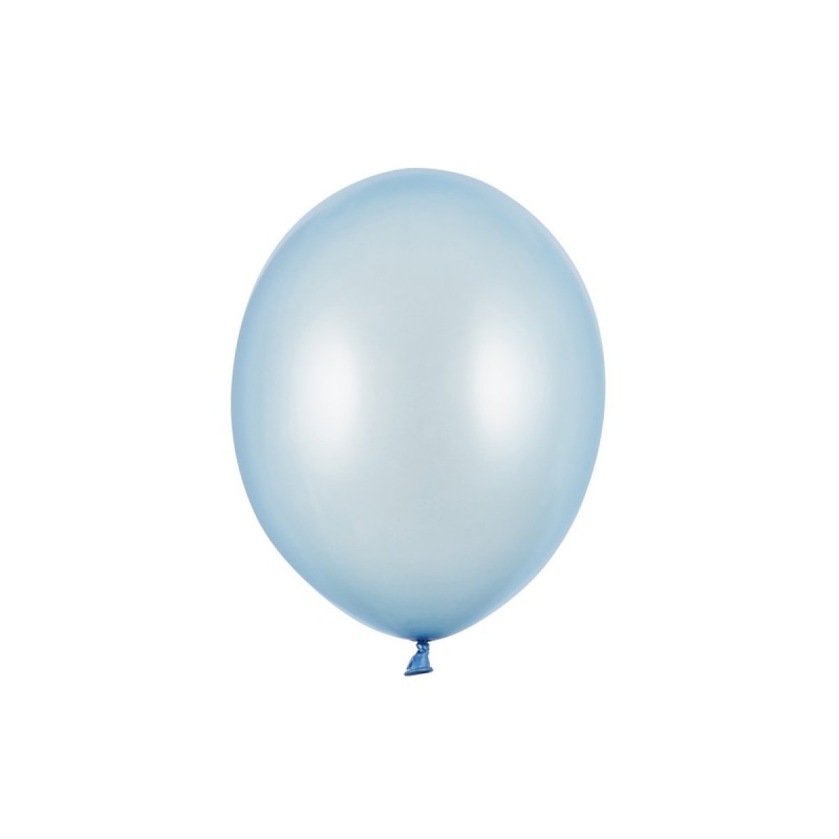 Latexballonger Konfetti Babyblå 12