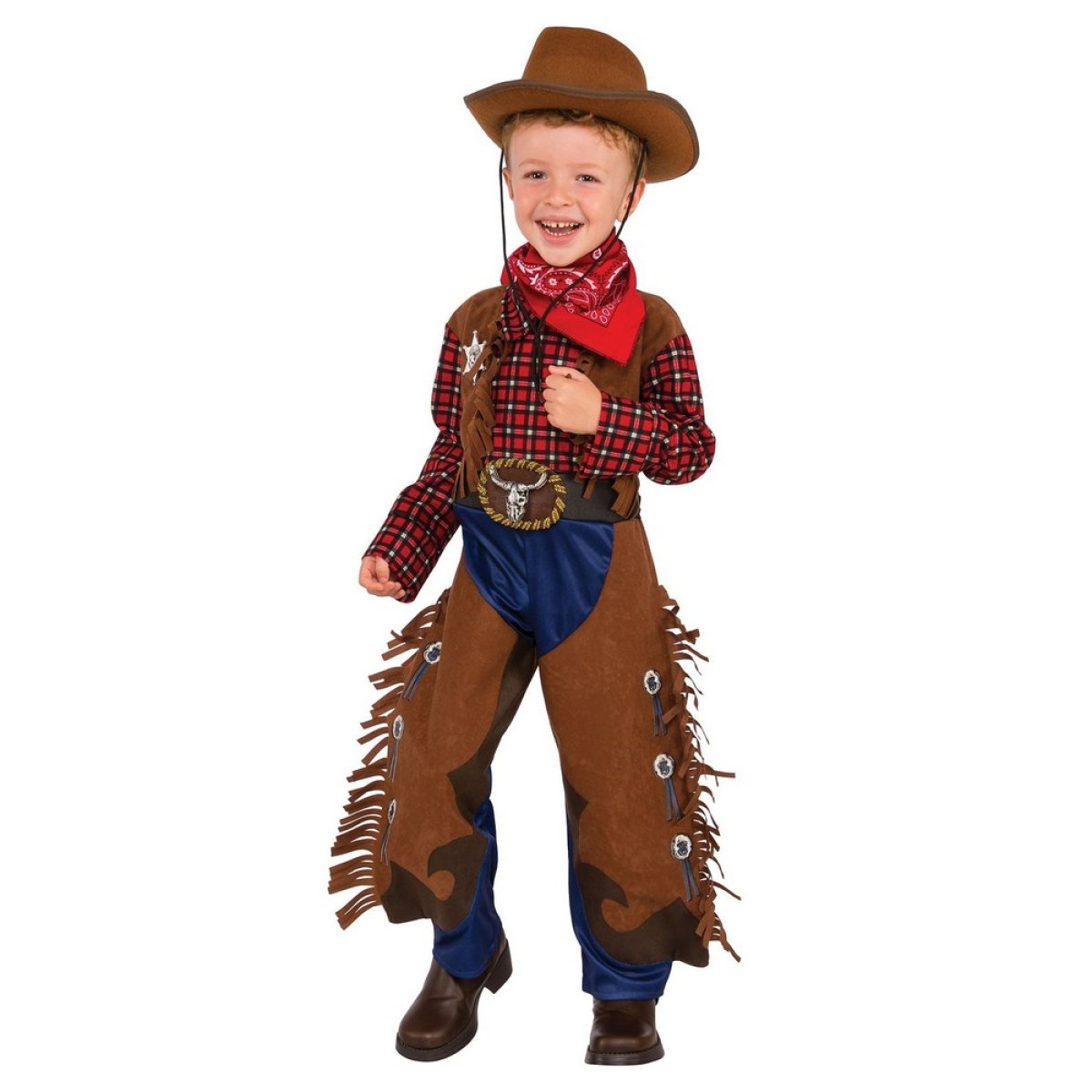 Cowboy Barndräkt 3-4 år main image 0