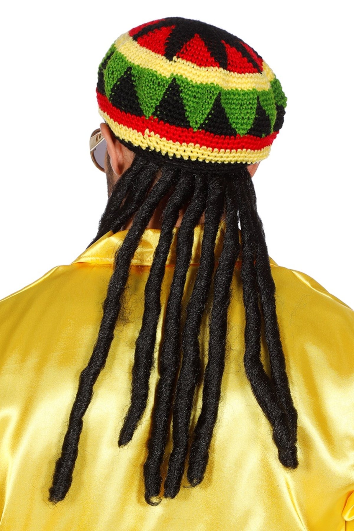 Jamaikansk Rastahatt Med Dreadlocks Och Sku00e4gget Reggaestilavatar Bakgrund Isolerad White Vektor Jamaikansk Rastahatt Med Dreadlocks Och Sku00e4gget Reggaestilavatar Bakgrund Isolerad White Vektor