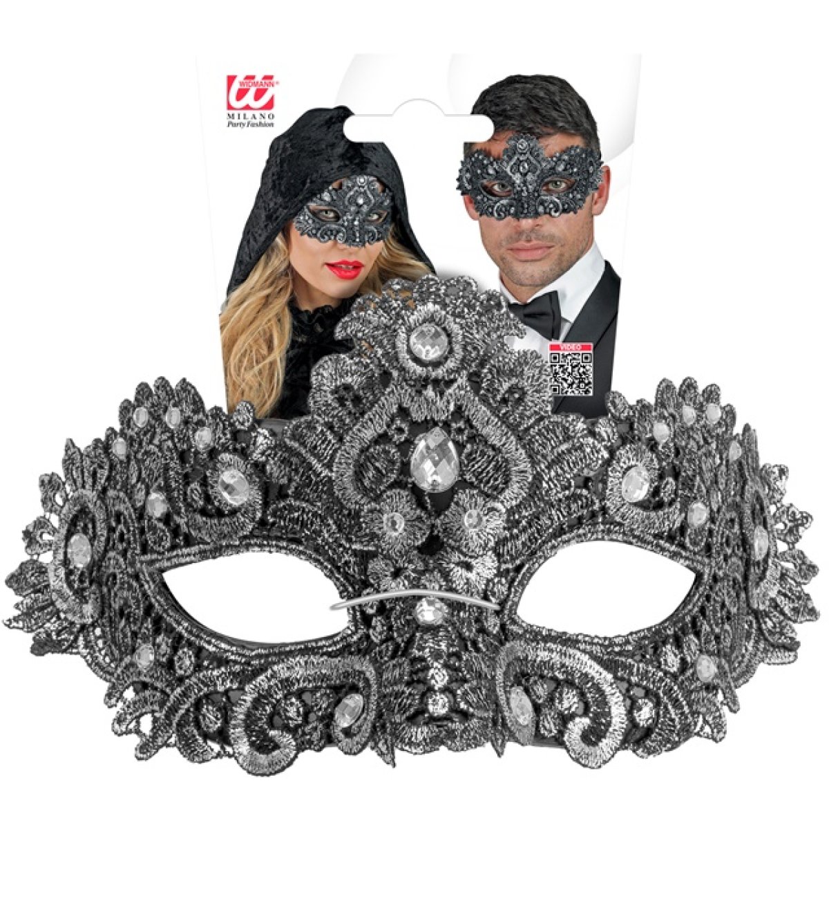 Venetiansk Ögonmask med Blomma Gul main image 1