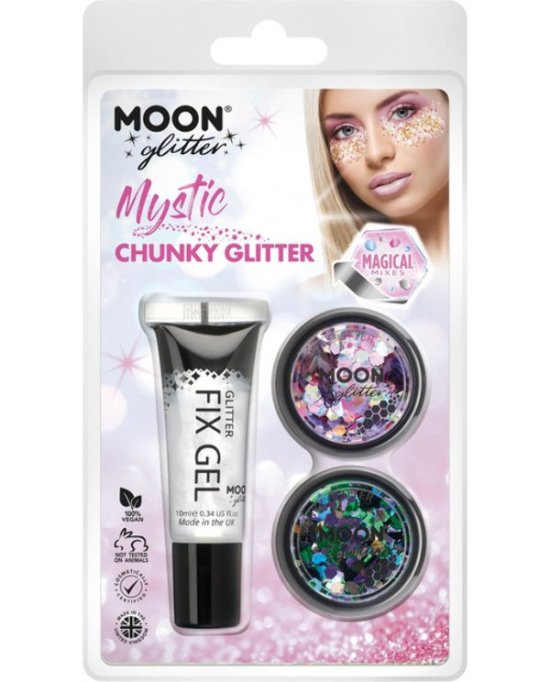 Moon Glitter Holographic Chunky G04724 Costume Make Up main image 1