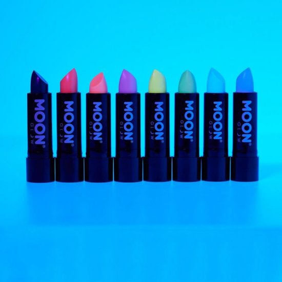 Moon Glow Pastel Neon UV Lipstick Pastel Lilac M37654 Costume Make Up