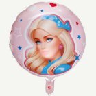 Girly Folieballong Ljusrosa