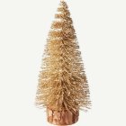 Glittergran Dekoration Guld