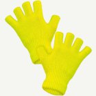 Fingerlösa Handskar Neongul