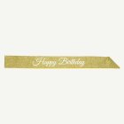 Happy Birthday Glitter Ordensband