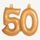Uppblåsbar 50 Guld