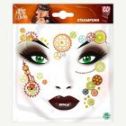 Steampunk Falska Ansiktstatueringar