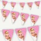 Barbie® Vimpelgirlang Ljusrosa