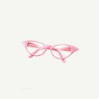 50-tal Cat Eye Rosa Glasögon