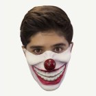 Leende Clown Halvmask