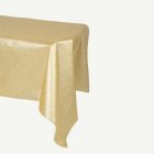 Glittrande Duk Guld
