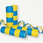 Randiga Serpentiner Blå/Gul