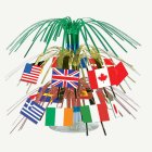 Internationella Flaggor Bordsdekoration