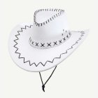 Jesse Cowboyhatt Vit