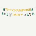 The Champions Party Fotboll Girlanger Grön/Guld