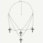 Gotiskt Kors Halsband