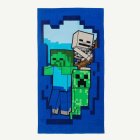Minecraft® Handduk Blå