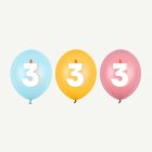 3 År Födelsedag Latexballonger