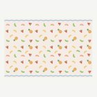 Pappersduk med fruktmotiv beige