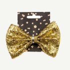 Glitterfluga Med Resår Guld
