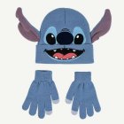 Stitch® Mössa & Vantar Blå