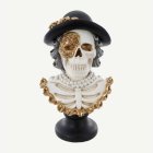 Elegant Skelett Skulptur
