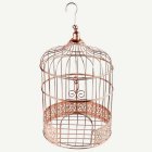 Fågelbur Dekoration Roséguld