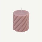 Spiral Blockljus Gammelrosa