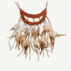 Indianfjäder Halsband Brun