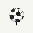 Rund fotbollsfolieballong
