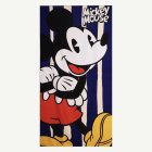 Mickey Mouse® Randig Strandhandduk