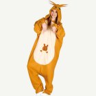 Känguru Onesie Maskeraddräkt