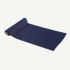 Räfflad Velour Bordslöpare Blå