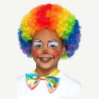 Clown Regnbåge Barnperuk