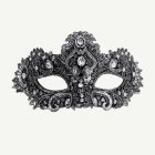Venetiansk Spets Ögonmask Silver