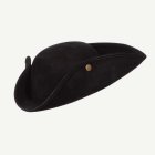 Tricorne Pirathatt Svart