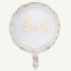 Baby Folieballong Elfenben