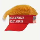 MAGA Solskärm Med Hår