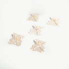 Nalle Etiketter Beige/Vit