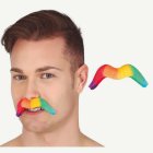 Pride Mustasch Regnbåge