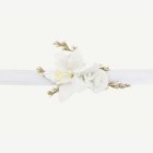 Blomster Corsage Vit